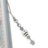 Stylish Fish Phone Chain Ornament Snapper Star Beaded Cellphone Pendant Phone Lanyard Bag Charm for Fashion Individuals
