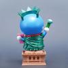 20cm/7.87in Anime Doraemon Figure Doraemon Cosplay Statue of Liberty Action Figures Pvc Statue Collection Model Playthings Gifts
