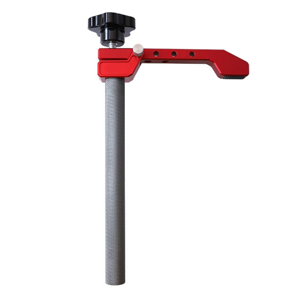 Desktop Clamp Positioning Clamp Woodworking Projects 265*153mm 10.43*6.02 In Adjustable Rod Length Aluminum Alloy Material