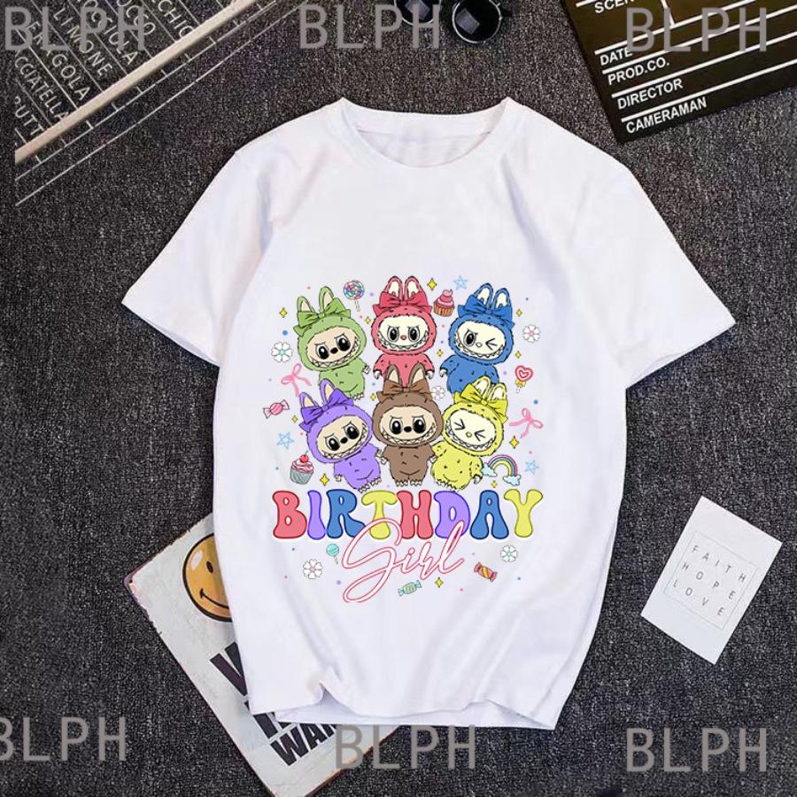 2025 Hot Rabcloth 3d Print T-shirt Children's Short-sleeved Blouse Summer Cute Boy Girls T-shirt
