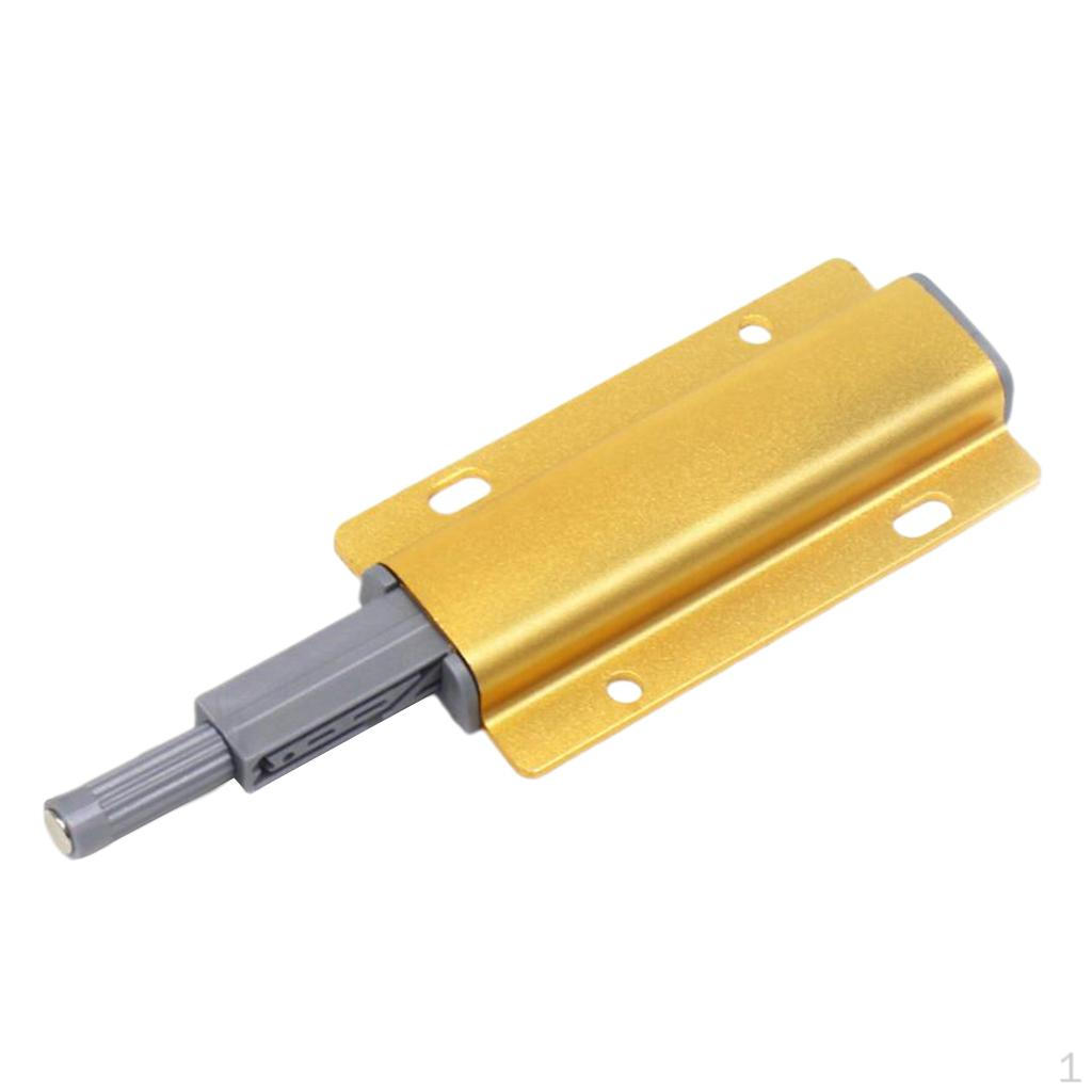 Cabinet Door ic Drawer Stainless Steel Latch Hardware A- Gold