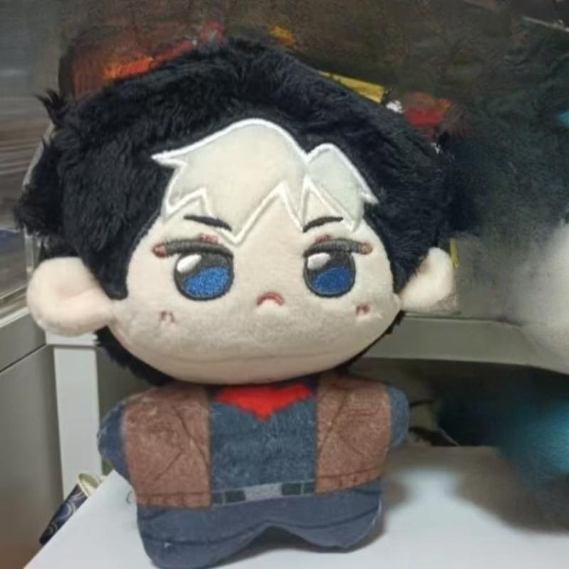 10cm Anime Grayson Todd Kawaii Cosplay Soft Cotton Doll Starfish Body Cartoon Mini Keyring Props Plushies Toy Figures Fans Gift