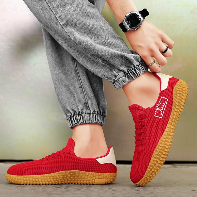 Herren Weiße Sportschuhe Damen Lässige Rote Joggingschuhe Studenten Schwarz Laufschuhe für Paare Übergröße