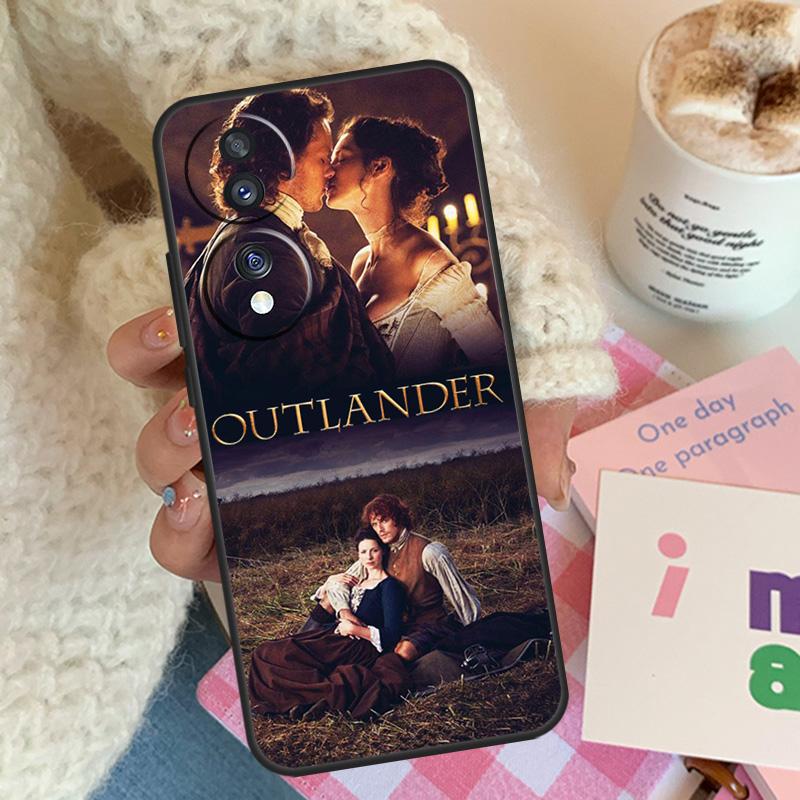 Outlander Jamie and Claire For Honor Magic 8 7 6 5 Pro Case For Honor Win RT X9d X9b X9c X9a X8c X8b 200 400 70 90 Lite
