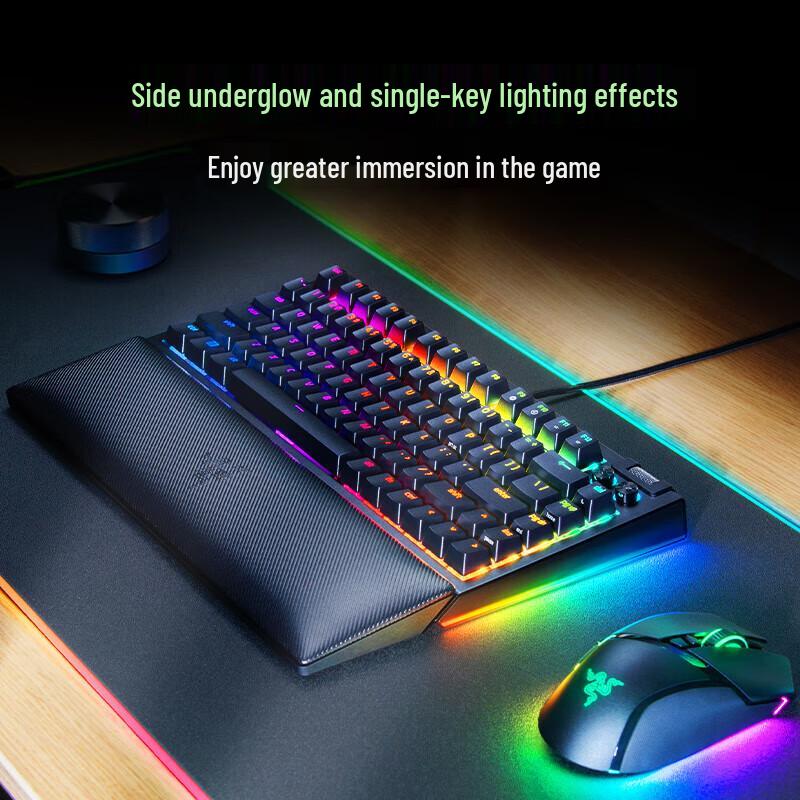 Razer BlackWidow V4 75% Hot-Swappable Gasket Mount Gaming Keyboard