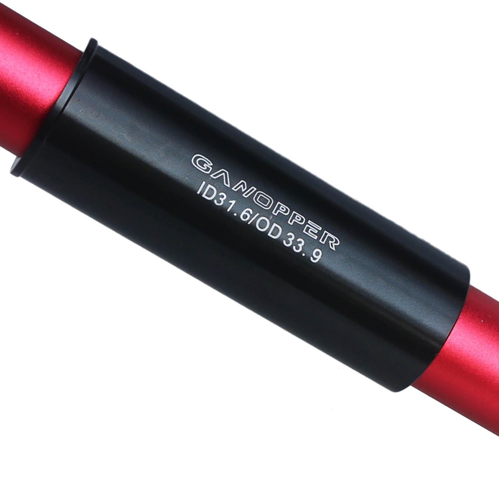 

Перехідна втулка підсідельної труби Редуктор підсідельної труби Шимса підсідельного штиря Втулка підсідельного штиря велосипеда 31.6 to 33.9 чорний