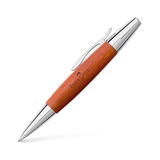 Faber-Castell Emotion Pearwood Brown Ballpoint Pen 148382