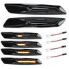 2Pcs Cat Turn Signal Light LED Dynamic Side Marker Blinker Light Signal Lamp For-BMW E60 E61 E81 E82 E88 E90 E91 E92 E93  E84