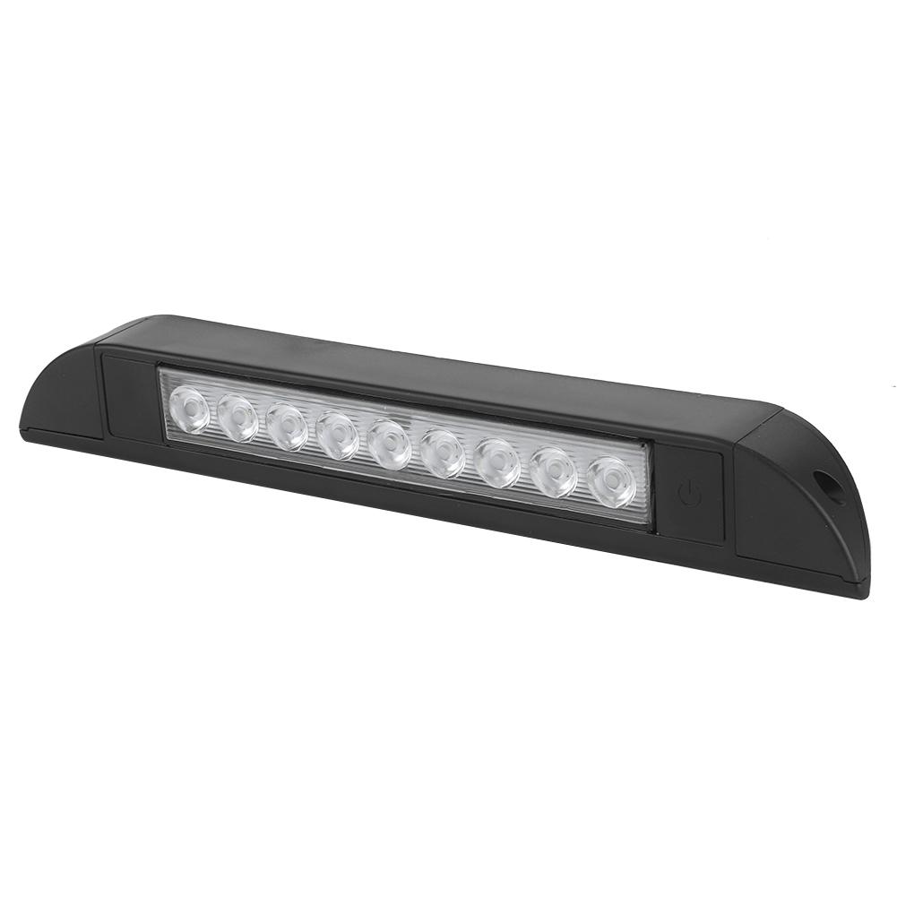 LED Car Interior Strip Bar Light 9 LED Lamp Beads Waterproof 4.5W with On Off Switch