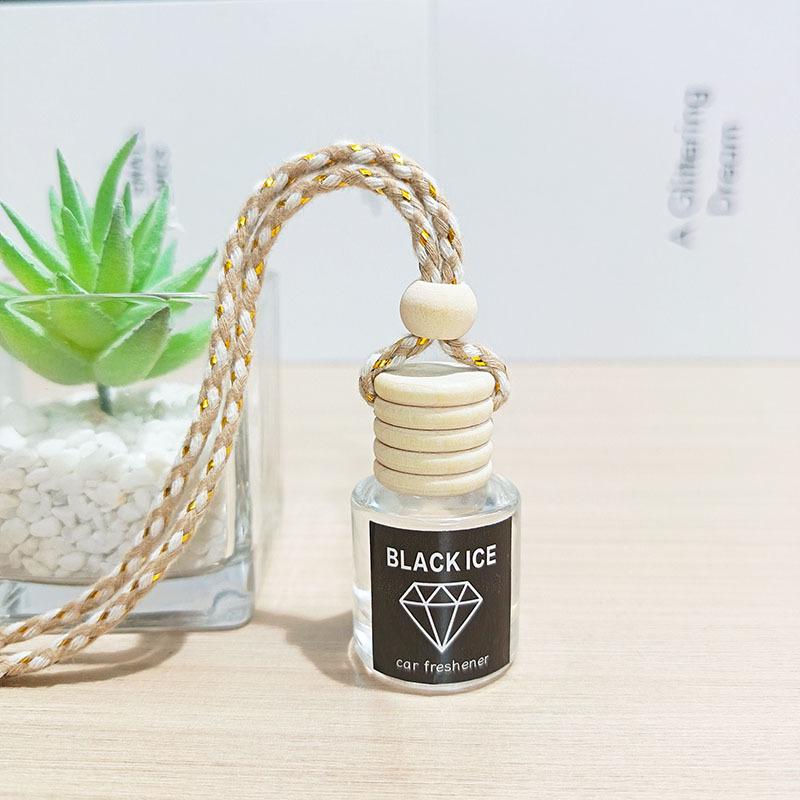 TikTok Car Essential Oil Aromatherapy Pendant - Black Ice Cream Soda Fragrance