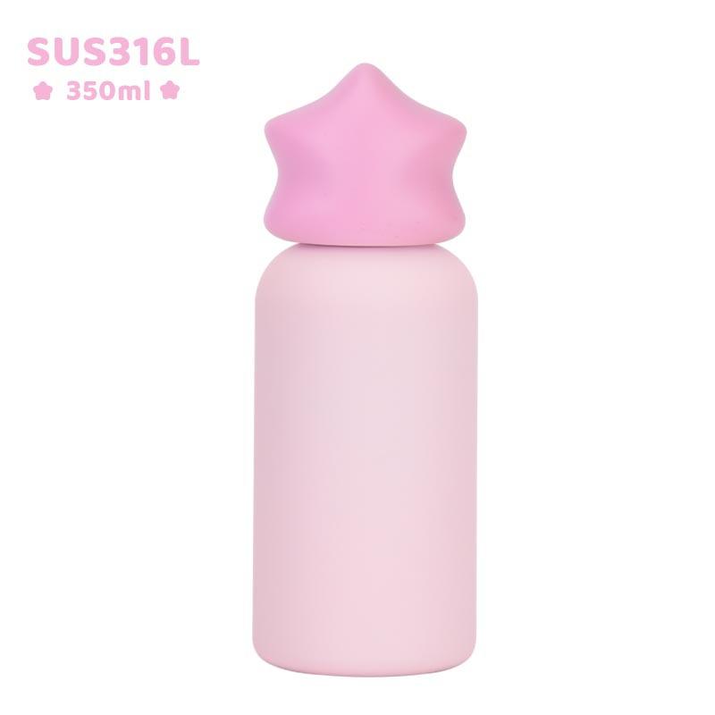 2026 New 316 Stainless Steel Thermos Cup 350ml Creative Star Children's Contrasting Color Outdoor Sports Water Cup