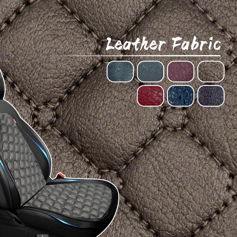 100*147cm Artificial PU Leather Fabric Quilted Embroidered Lattice PVC Leather For Diy Car Seat Cushion Luggage Upholstery Decor