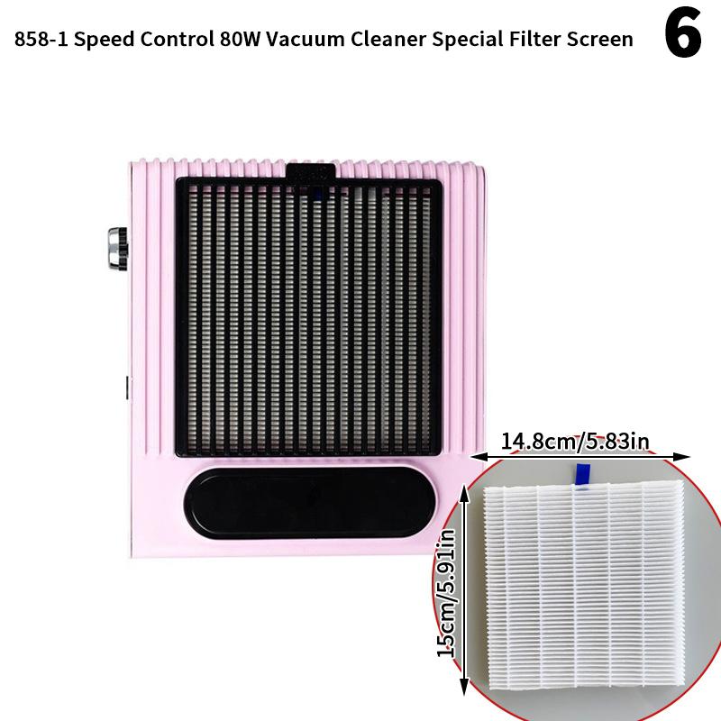 Nultiple Models Nail Vacuum Cleaner Specialized Filter Nail Dust Storage Filter Element Manicure Screen Plate Brushless