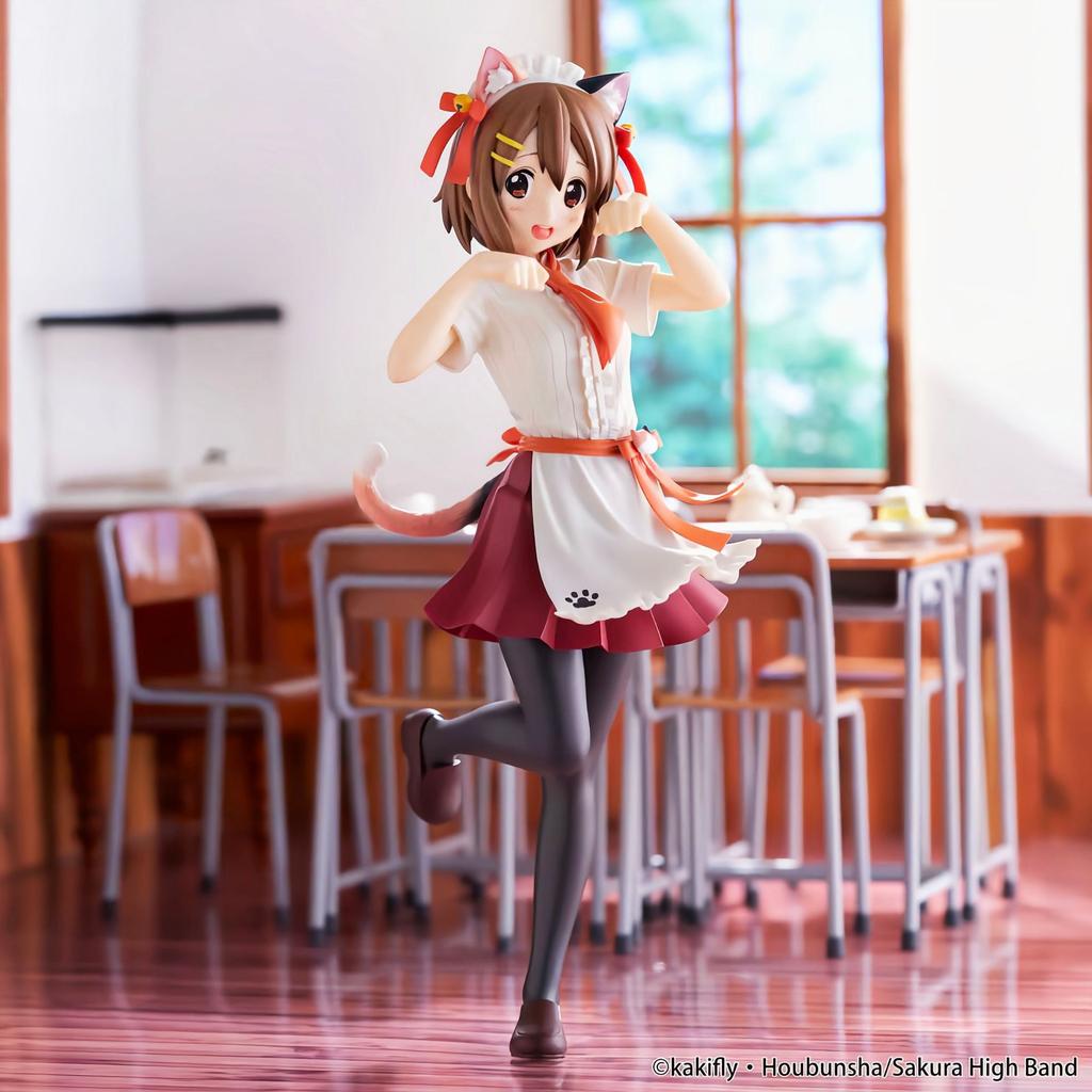 20Cm Kon Azusa Nakano Yui Hirasawa Pvc Statue Model Toys Anime Action Figure Chassis Decor Desktop Ornament Collect Prize Figure