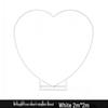 Heart-Shaped Wedding Arch Balloon Stand for Proposals and Valentine's Decor