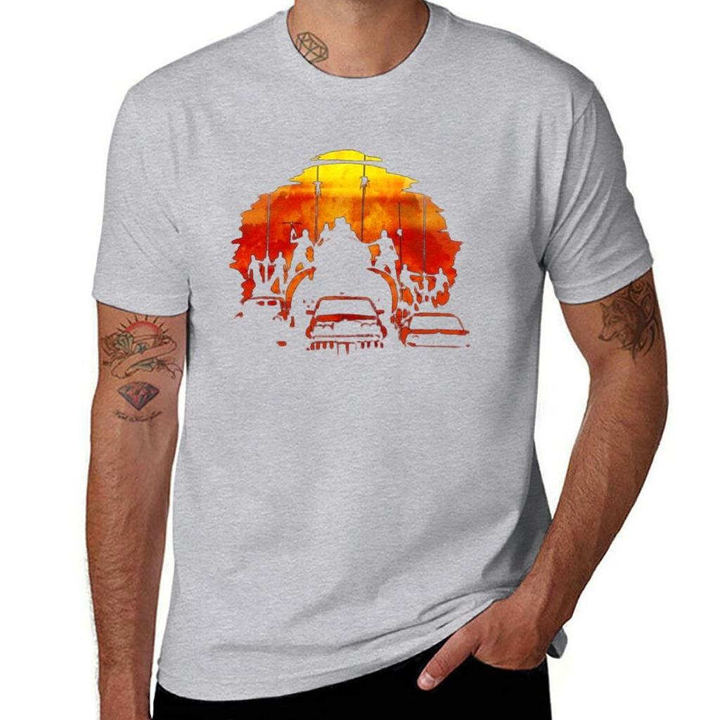 Mad Max Fury Road T-Shirt Essential T Shirt Aesthetic Clothes Custom T Shirt Anime Figures Shirts Men