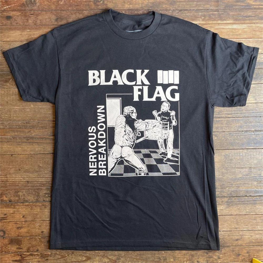 Black Flag Nervous Breakdown 90s TShirts S