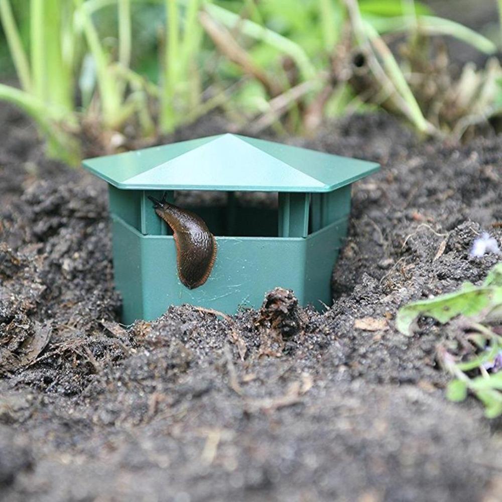 Durable Plastic Beer Slug Trap Reusable Aquarium Snail Trap Slug Catcher Tool  Flowers Protection