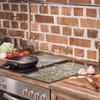 Glas-Schneidebrett 2x 30x52 Mosaik