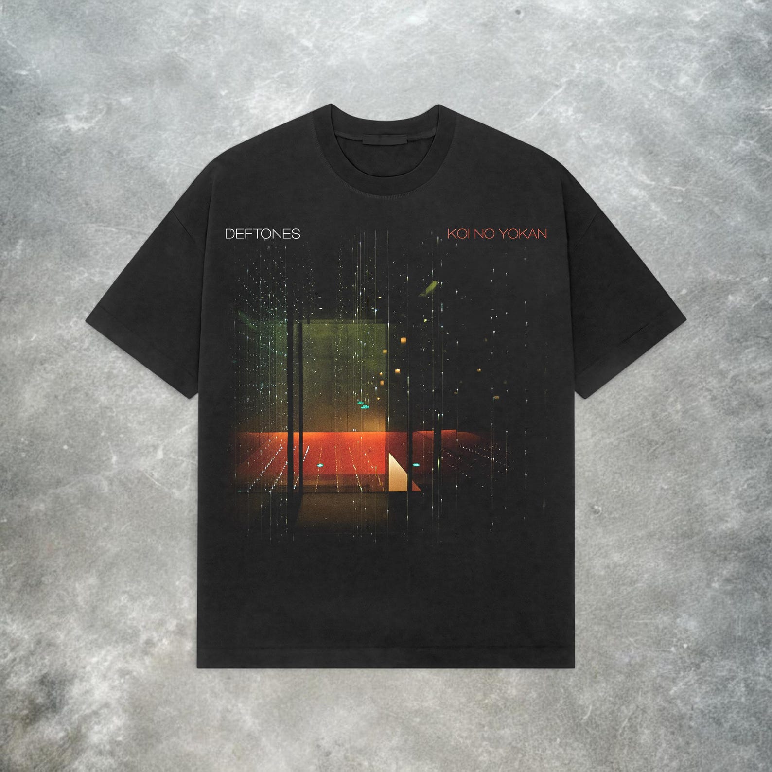 Deftones Koi No Yokan Tour T-Shirt – Y2K Nu-Metal Band Tee 4XL