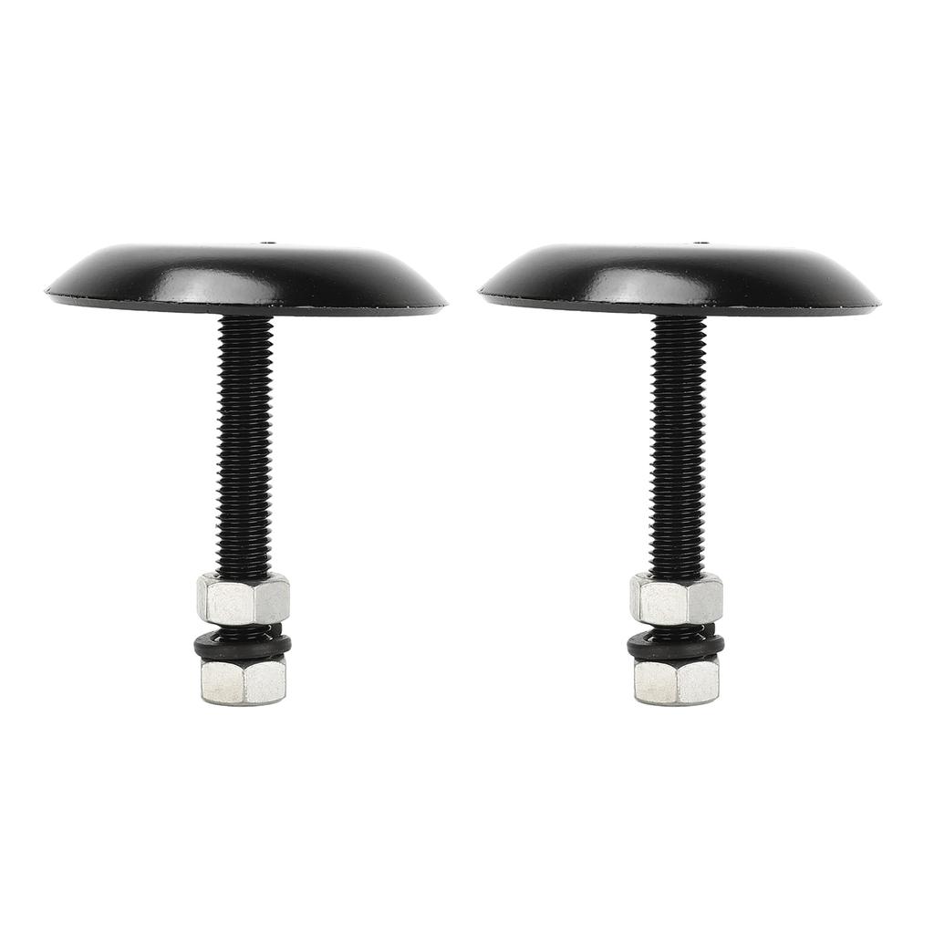 Rustproof DualPoint Contact Snow Plow Blades Skid Shoes Kit 2pcs Steel Set Fit for SportsmanRanger Razor ATV UTV 2873423