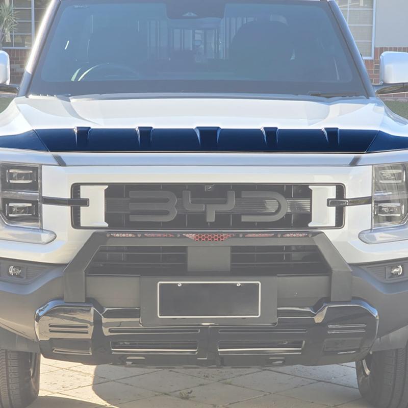 Front Stone Deflector Hood For BYD Shark 6 Pickup Shield Sand Block Engine Cover Pickup Truck Car Exterior Accessories