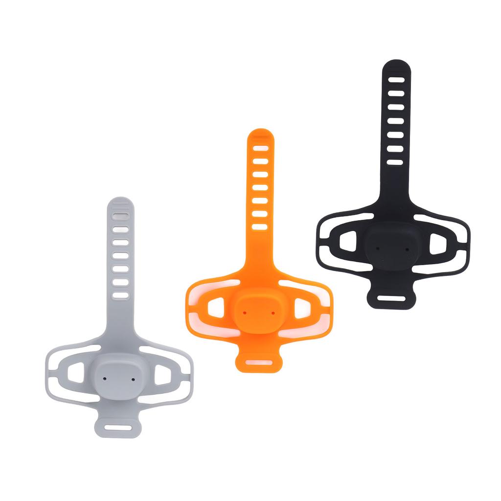 Bike Silicone Phone Holder Mount Strap Bicycle Motorcycle Scooter Handlebar Cell Phone Clamp