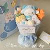 Paars Schattig Pluche Poppen Boeket Verjaardagscadeau Voor Meisjes Vriendin Beste Vriendin Lerares