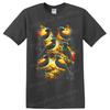 Colorful Tropical Birds T Shirt Vibrant Wildlife Tree Art Nature Lover Gift Tee