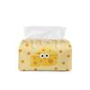 Cheese Cartoon Tissue Box New Multi-purpose Fabric Drawer Paper Box for Living Room Cute Simple Desktop Tissue Holder Organizer