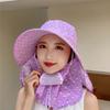 Wide Brim Sun Protection Face And Neck Summer Sunscreen Casual Protective Cover  Outdoor