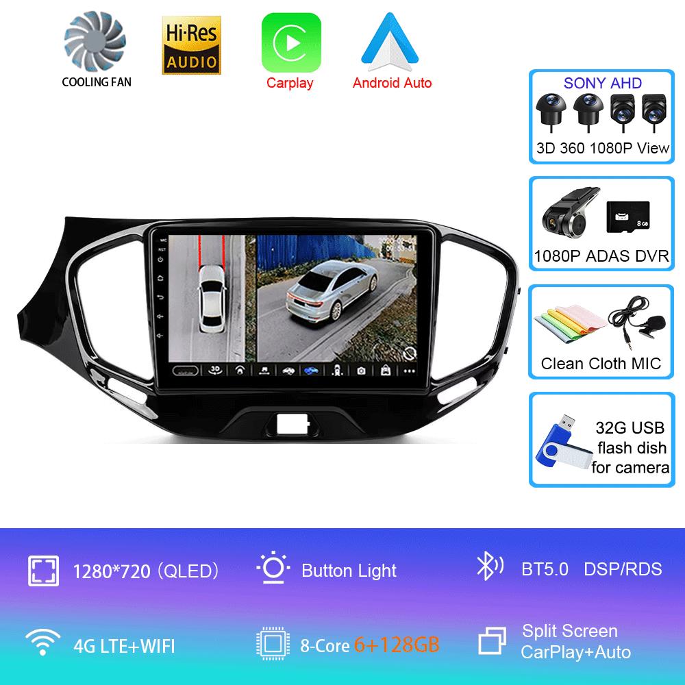 Android 14 Car Radio For LADA Vesta Cross Sport 2015-2022 Multimedia Video Player Navigation Stereo