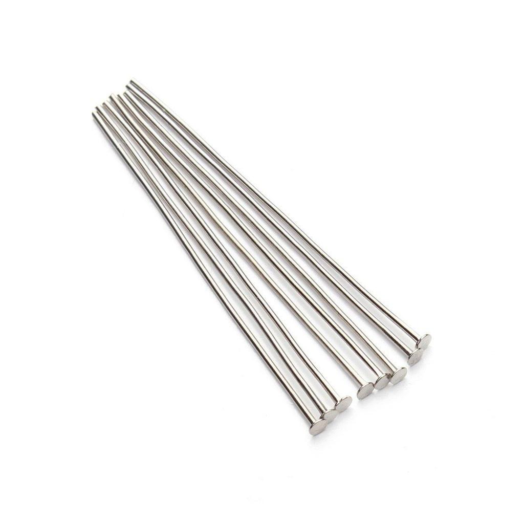 Accesorios para Hacer Joyería DIY Hecha a Mano: Alfileres Planos y de Cabeza T para Collares y Pulseras