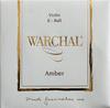 Warchal Amber Violin Strings 701B E-Metal with Stainless Steel Ball Ends