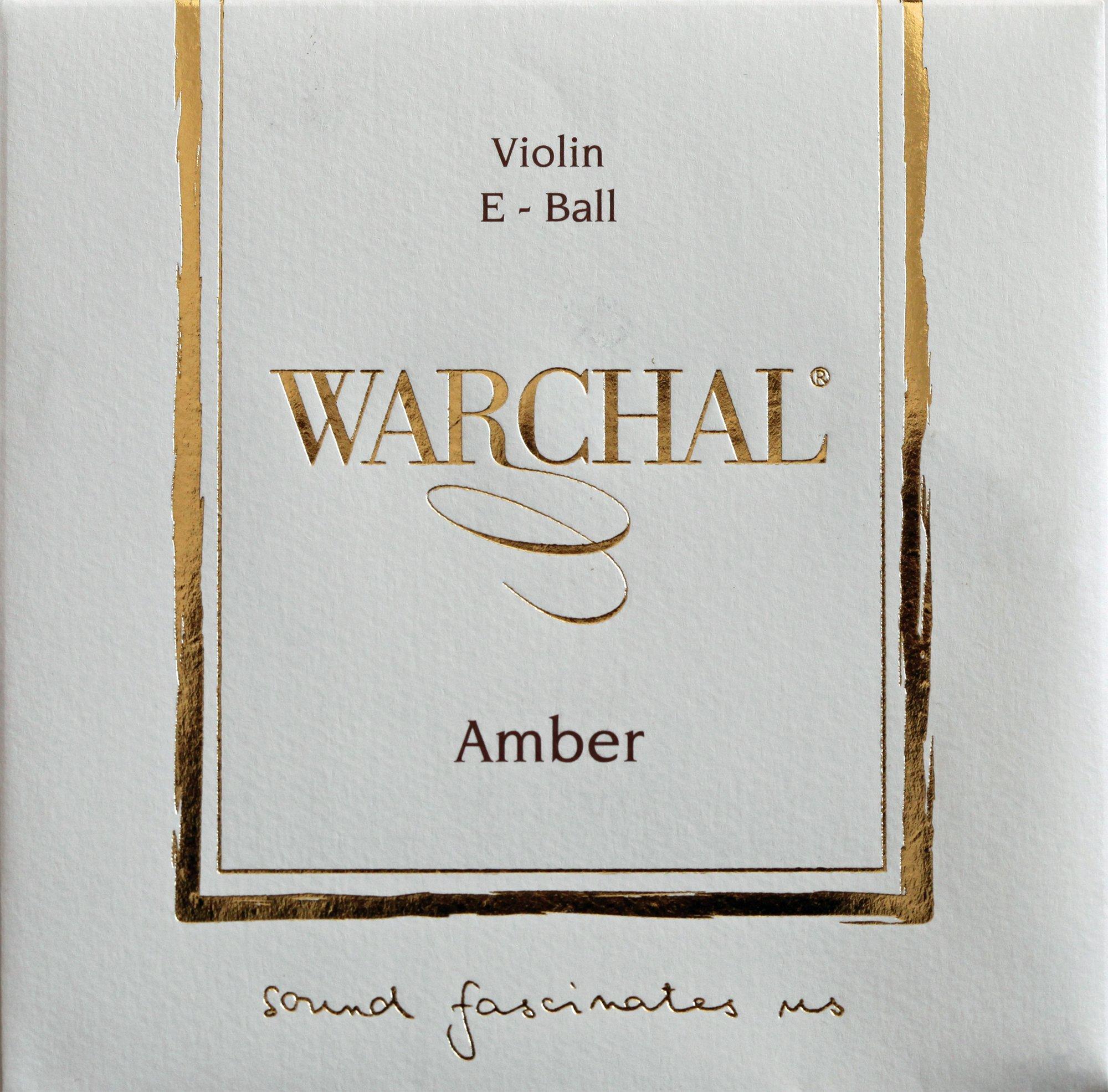 

Warchal Amber Violin Strings 701B E-Metal with Stainless Steel Ball Ends
