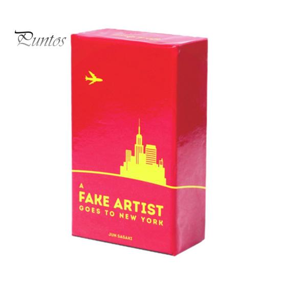 A Fake Artist Goes To New York Christmas Stocking Stuffer or Secret Santa Gift Party Drawing Game for 5-10 Players