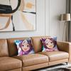 Anime Uma-Musume-Pretty-Derby Special Week Maple Design Cushion Cover Happy Autumn Harvest Decor Holiday Decorati Pillow Cover