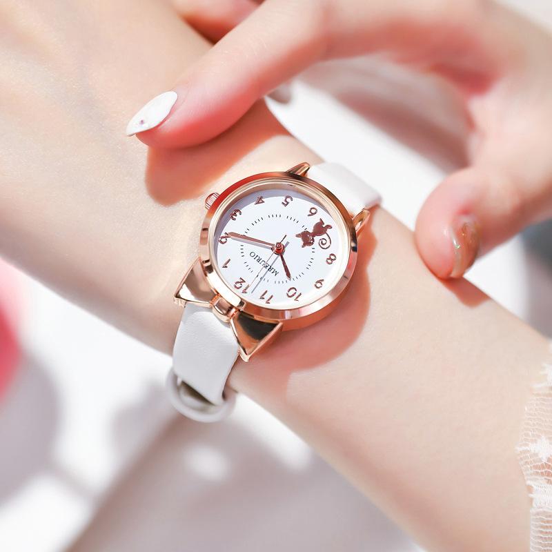 JYL Women's Watch Fashion Small Fresh Student Strap