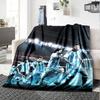 Argentina'S Moment Flannel Blanket Super Soft Warm Cozy Blanket For Sofa Bed Office Travel Allseason Home Decor Gift
