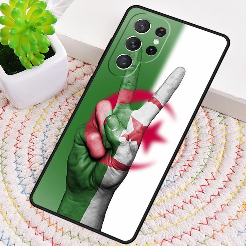 Algeria Flag Algerian Phone Case for Samsung Galaxy note 10 pro S26 Ultra S23 S24 FE S25 S21 S22 PLUS shockproof Cove