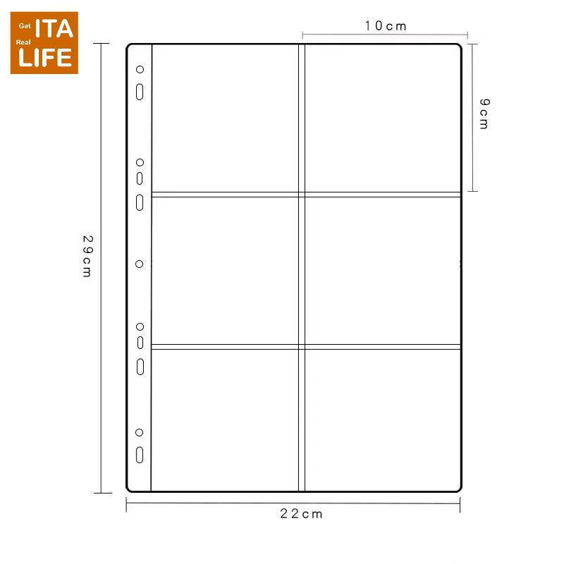 Italife Ita Bag Badge Card Sheet Pages Women Anime Backpack Badges Favorites Page For Keychains Pins ItaBag Accessories H328