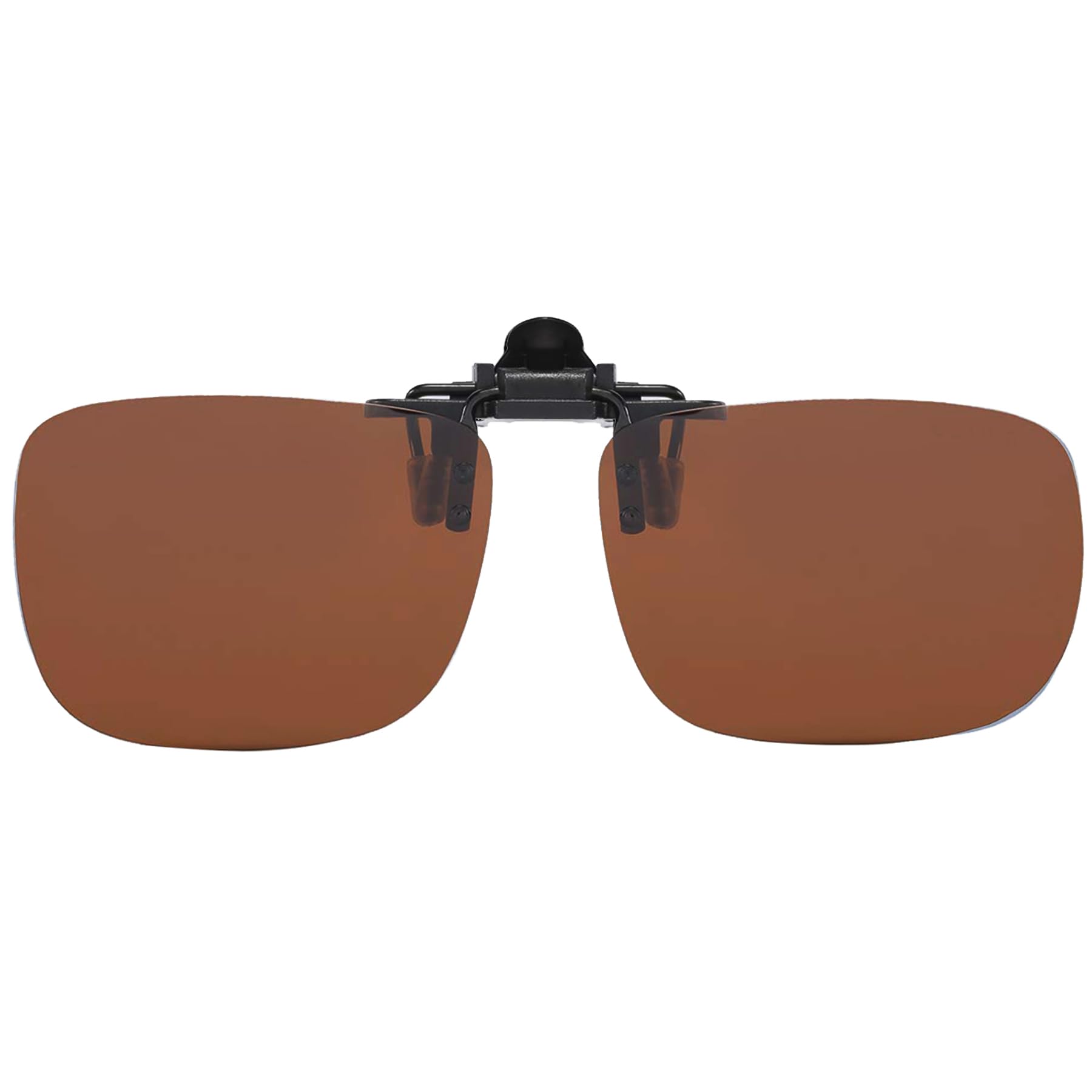 

FF FRAZALA Sunglasses with Polarized UV Driving Over Glasses Clip-on Flip-Up Design, Lenses, Anti-Glare, Protection, Sunglasses, (Brown, 6047mm)