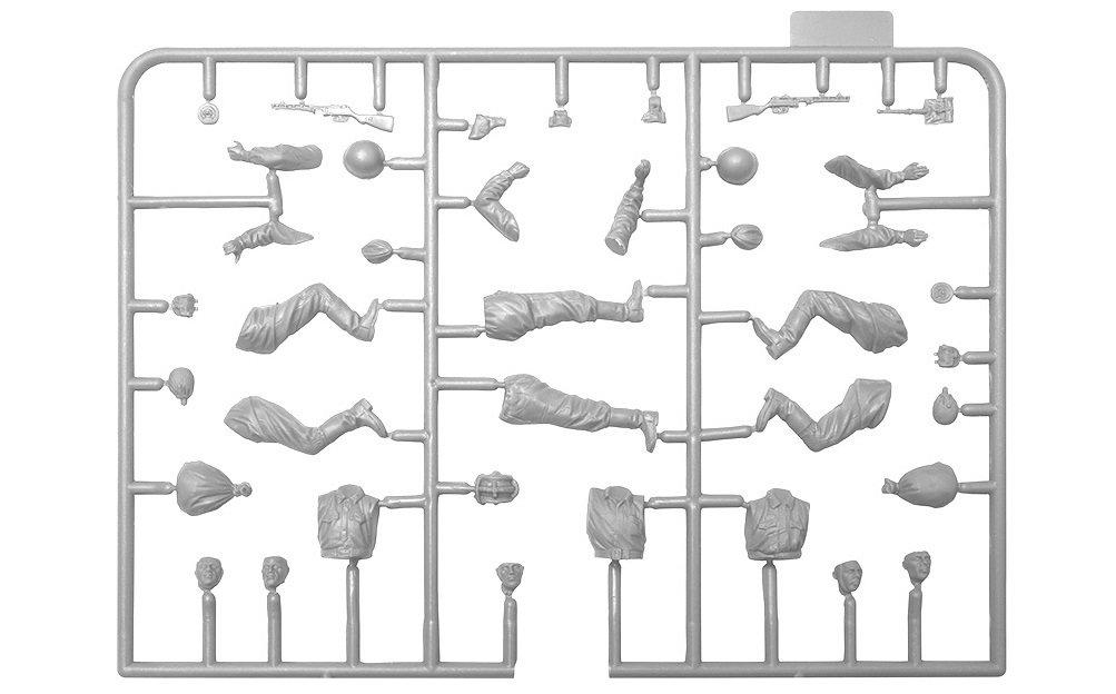 Miniart Soviet Union Army Tank Rider Set Special Edition Weapons and Equipment Included Plastic Model MA35281 1/35 Crew/Strider