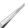 uxcell Stainless Steel Straight Pointed Tweezers with Serrated Tips, Daily Garden Tool, 180mm