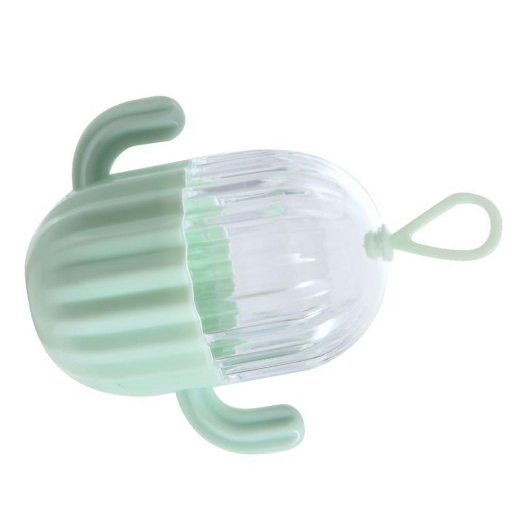 Makeup Sponge Storage Box Beauty Cactus Shape Blender Holder Portable Powder Puff Carrying Case for Travel