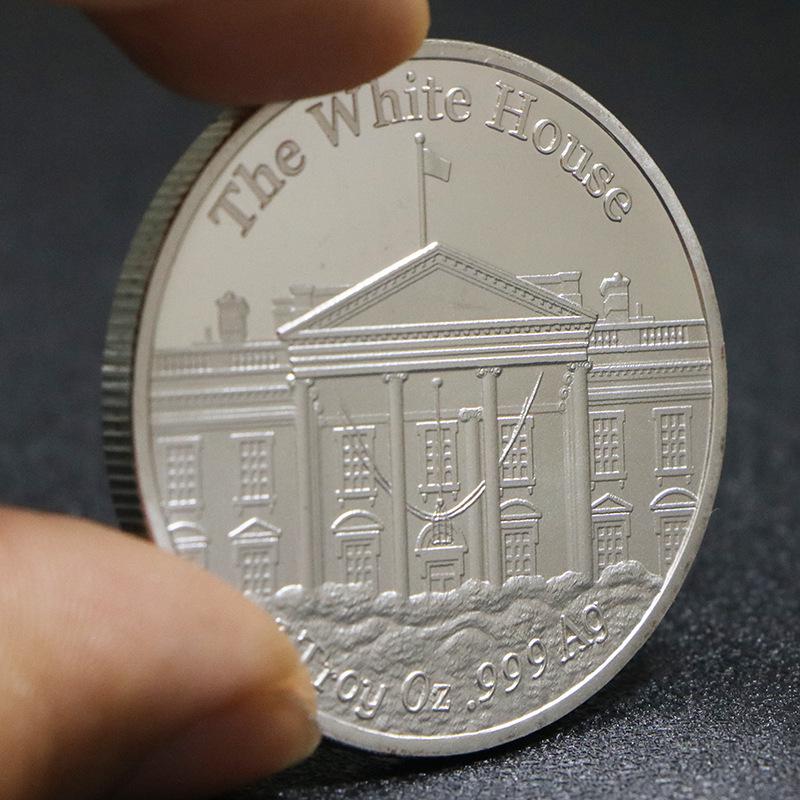 Silver Commemorative Coin & Medal Collection: Foreign Currency Ornament & Craft Gift