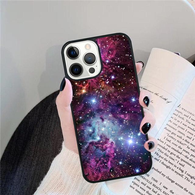 Outer Space Phone Case Cover For iPhone 17 Air 15 16 14 13 12 Pro Max 11 Pro Max Plus Coque Shell