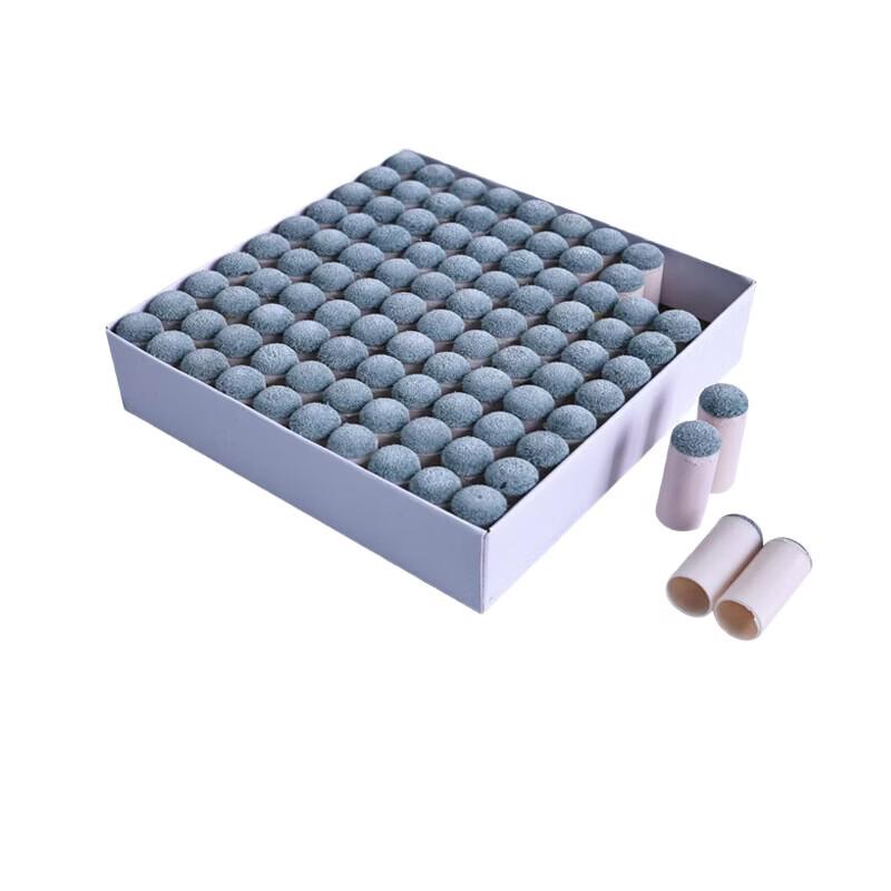 WEZHO 9mm White Billiard Cue Tips (100-Pack)