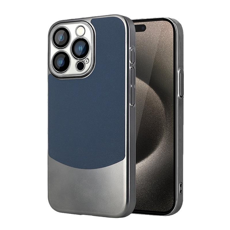 12 Sets of Business Shock-resistant IPhone14/13 with Double Pigment Leather for Apple 15ProMax Phone Cases