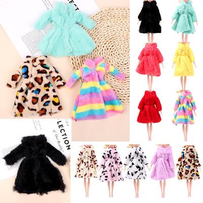 Toy Suitable for 27-29cm Clothing Accessories Party Dressing Long Coat Winter Overcoat Nightgown